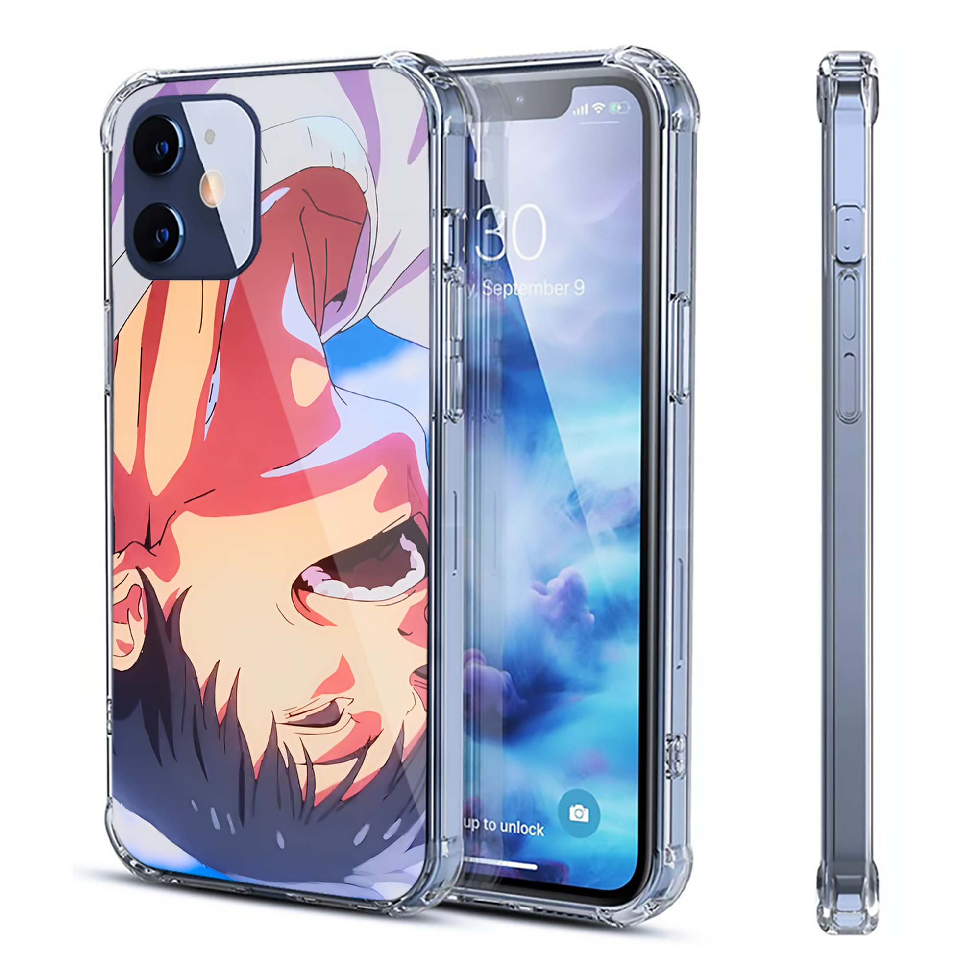 （画像用） SPY×FAMILY间谍家家酒 【iPhone 12シリーズ対応】透明スマホケース（クリアソフトケース）